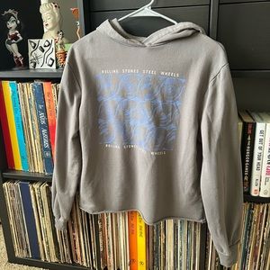 Rolling Stones Cropped Sweatshirt. Size M.